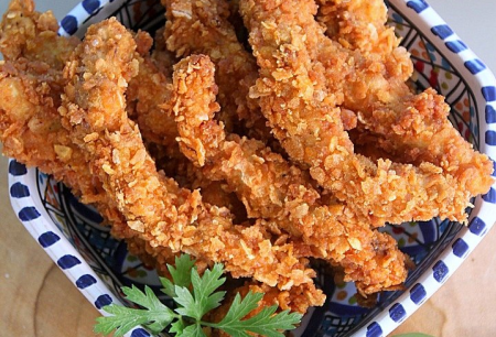 poulet pane